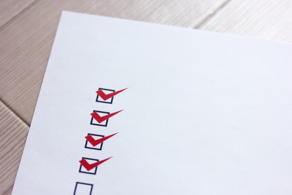 やる気を出す方法！受かった自分と落ちた自分を想像して紙に書き出す